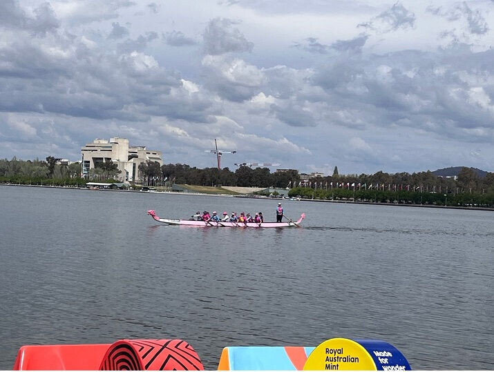 Dragons Abreast Canberra International Breast Cancer Paddlers Commission