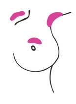 Look and feel for lumps, thickening or swelling in your breast, armpit and or collarbone