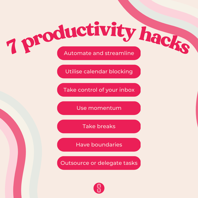 Strictly Savvy | 7 Productivity Hacks