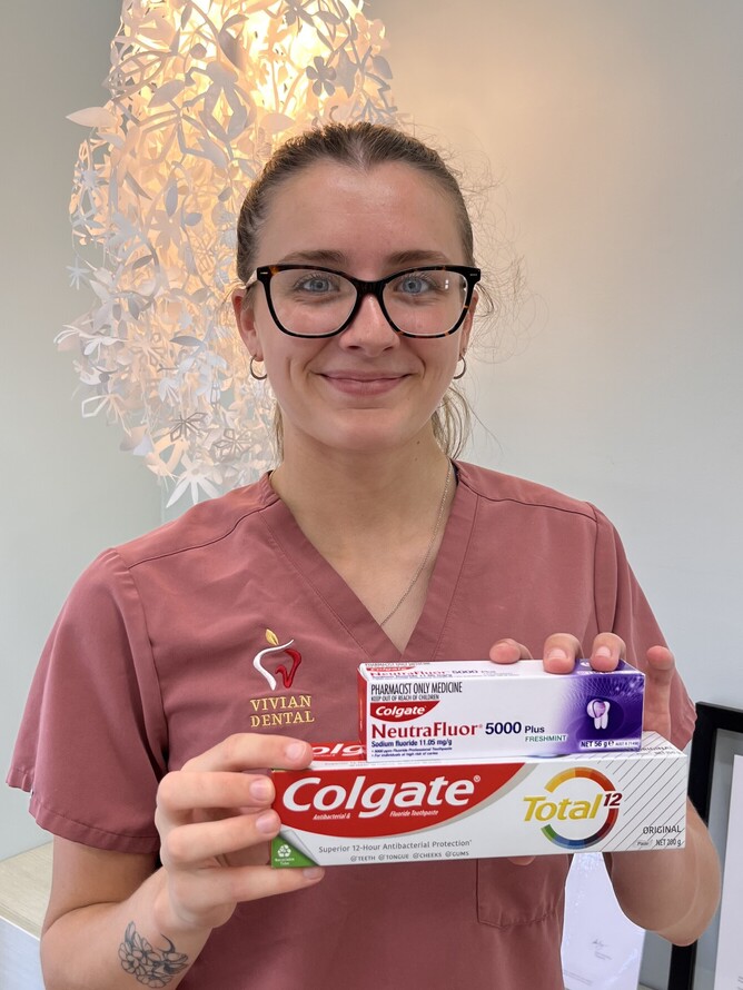 Examples of some Fluoride Toothpastes