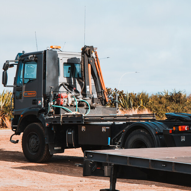 Hiab Trucks - Crane Transport New Zealand