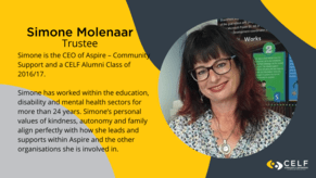 CELF Board Profile - Simone Molenaar