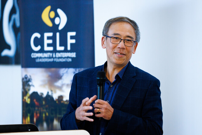 A.Prof Peter Sun, CELF Co-Founder - Photograph credit: BarkerPhotography