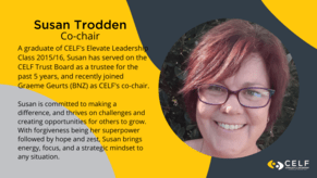 CELF Board Profile - Susan Trodden