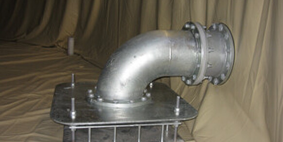 Suction piping for liquid storage tank