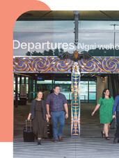 Hamilton Airport, proudly welcoming visitors to the Waikato