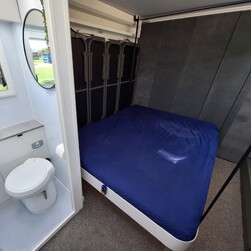 Bathroom in Toy Hauler