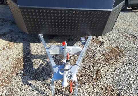 heavy duty draw bar trailer