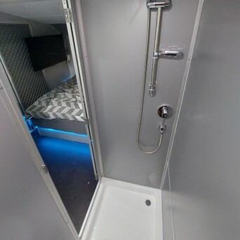 Bathroom in Toy Hauler