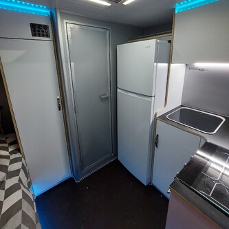 enclosed trailer with living area