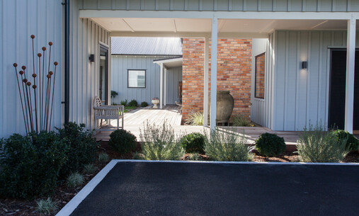 Aspin courtyard
