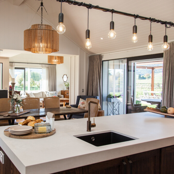 Interior of Aspin house built by Karl Kampenhout