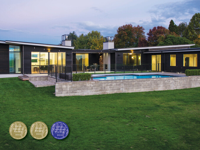 Puahue house, gold reserve, gold and category awards in 2012