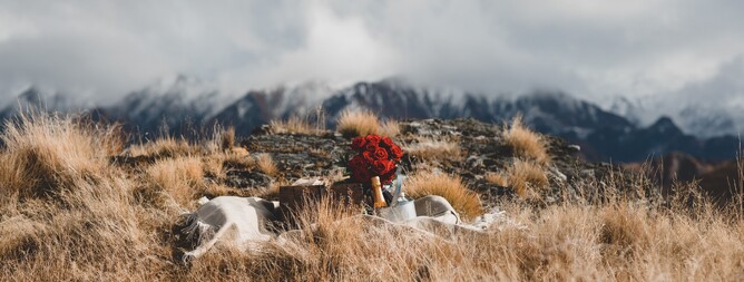 Romantic Mountain Marriage Proposal in Queenstown