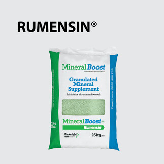 MineralBoost Rumensin Product Bag