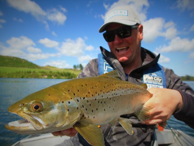 Rob Vaz brown trout primal rods manic tackle