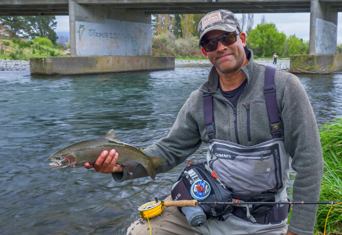 Turangi Robfishnz Rainbow Trout New Zealand Simms