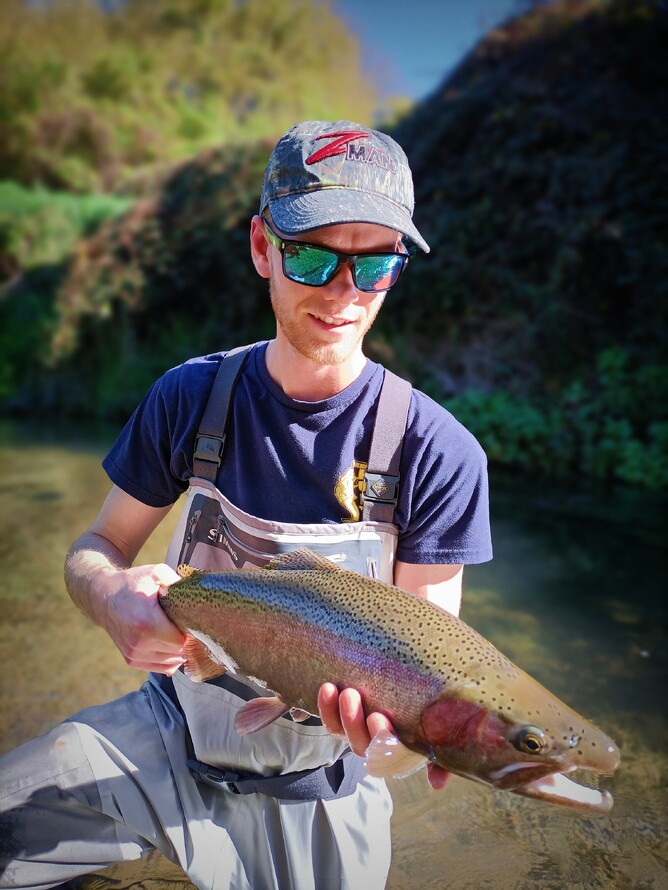 Rotorua Trout Guide Rob Vaz