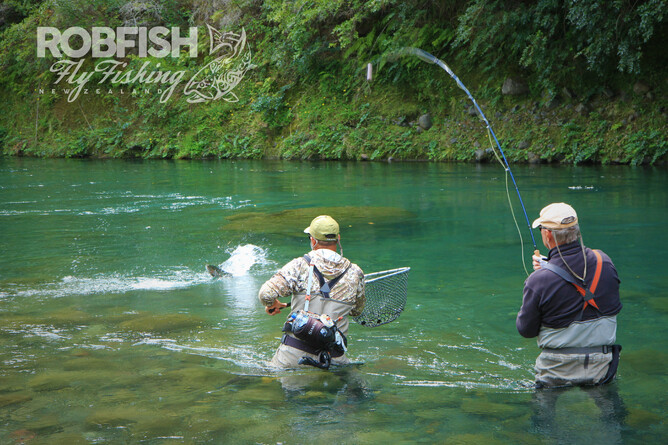 Raft Fly Fishing North Island New Zealand 