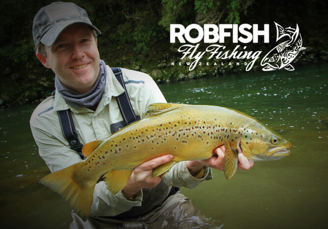 orth Island Fly Fishing Guide Brown Trout New Zealand
