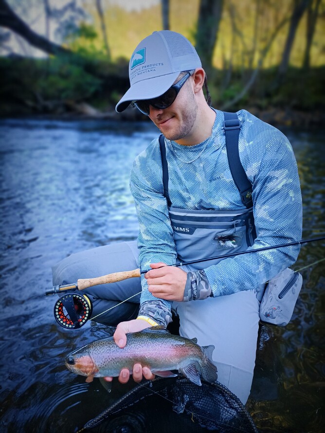 New Zealand Trout Guide Rob Vaz, Waikato