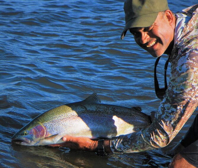 Taupo Fly Fishing Guide Rob Vaz
