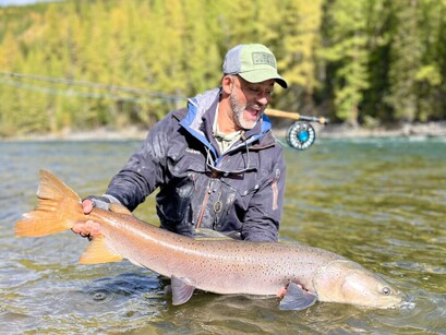 Turangi trophy trout brown trip adventure