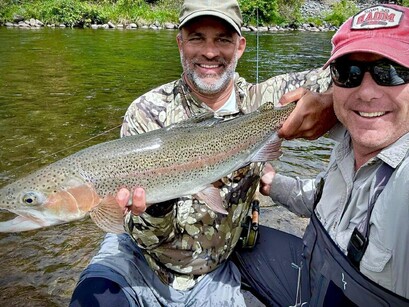 Brown Trout Guide robfishnz Simms Waders Lake O