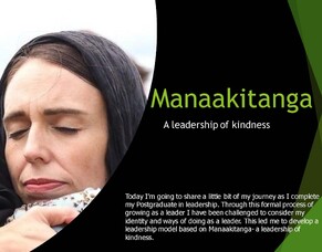 Manaakitanga - A leadership of kindness
