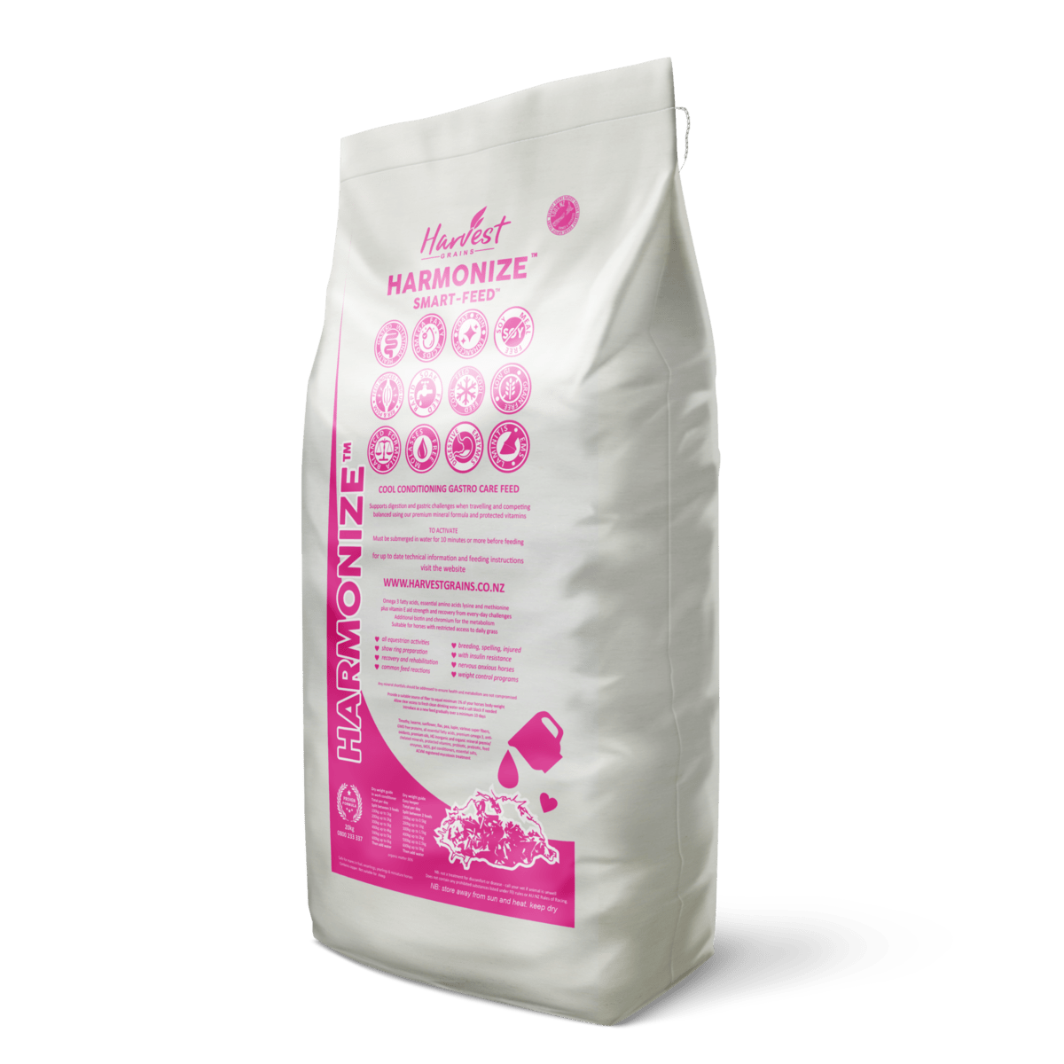 Graines de lin extrudées - Harmonie Nutrition Equine