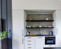 pool house kitchen