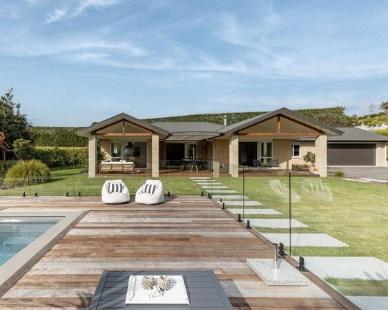 Te Puna House Extension with covered outdoor entertaining area