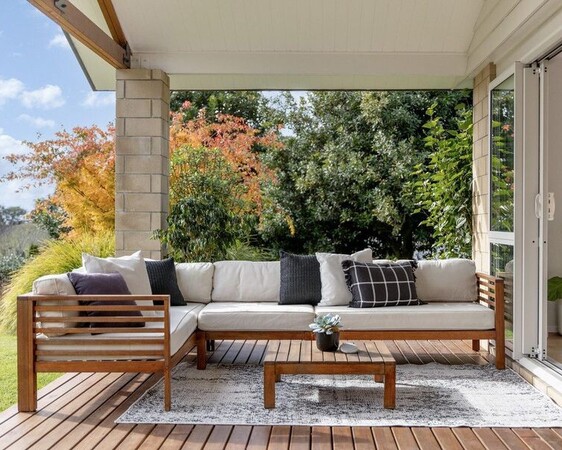 Te Puna House Extension with covered outdoor entertaining area