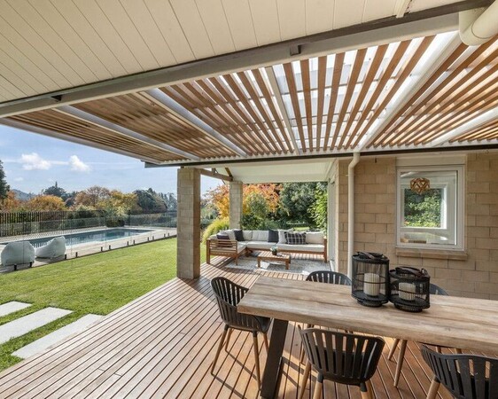 Te Puna House Extension with covered outdoor entertaining area