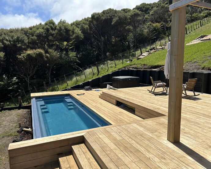 Pool design Muriwai