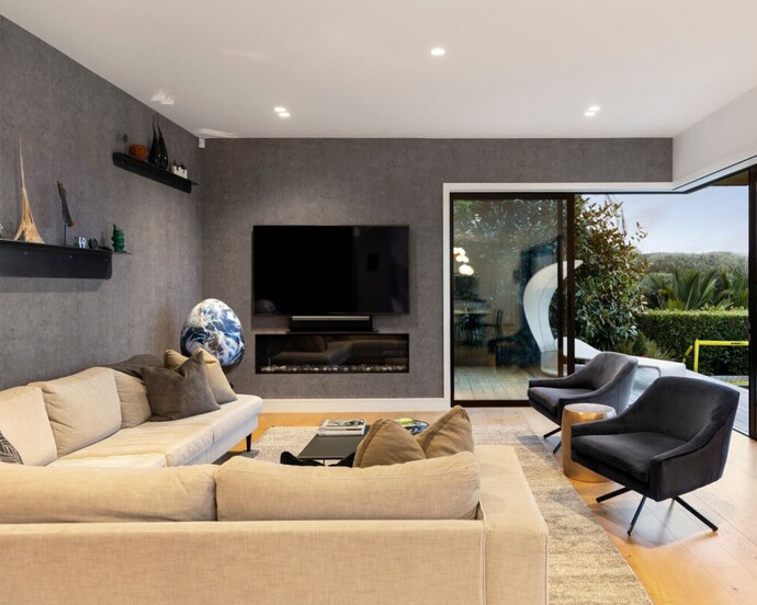 Auckland Architectural House Designer - family room lounge