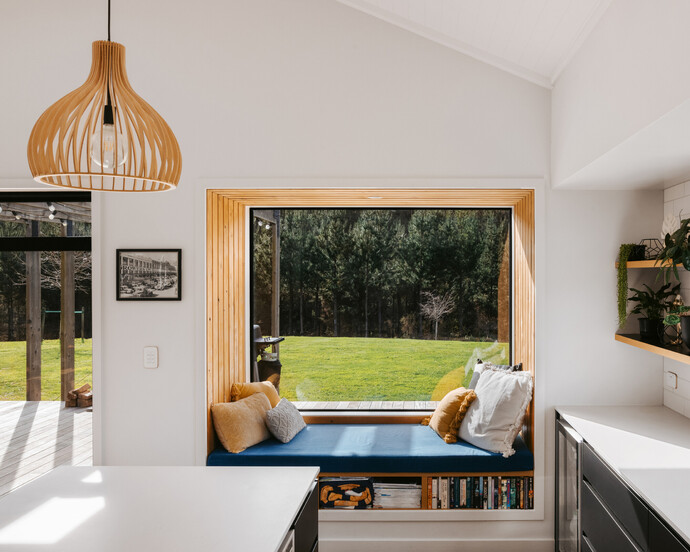 architectural window box seat