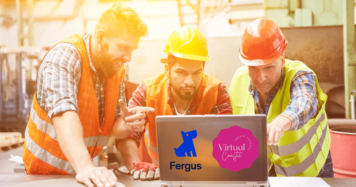 Getting started with Fergus Job Management Software Virtual Coastie