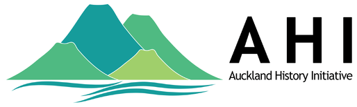 Logo: AHI Auckland History Initiative.