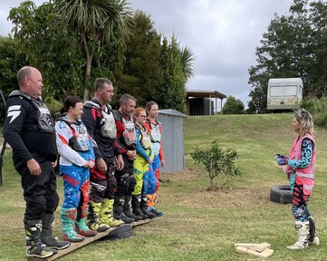 Team building on bikes