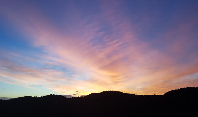 Winter Holiday Ideas -Sunset over Whangarei