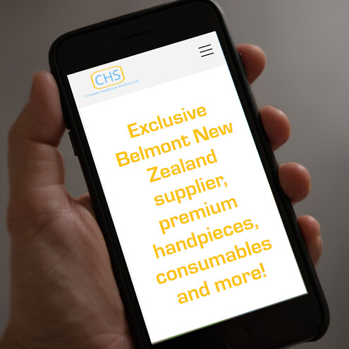 Mobile phone showing CHS as a NZ supplier