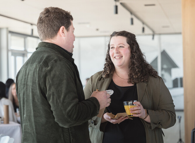 Photo of people connecting at Brunch by the Beach Christchurch