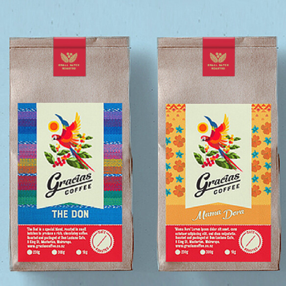Gracias Coffee eco packaging