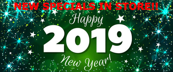 NEW YEAR SPECIALS IN STORE