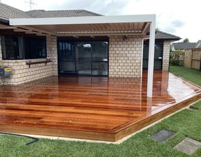Hardwood versus Pine decking