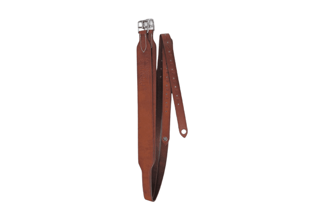 Brown Pravins Wide Stirrup Leathers