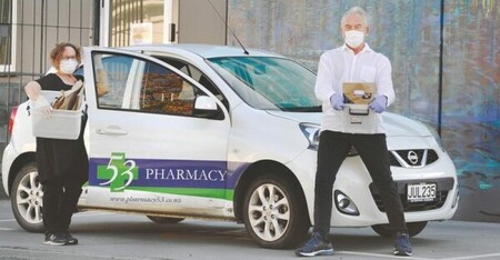 Lynette & Nigel deliver medicines to homes