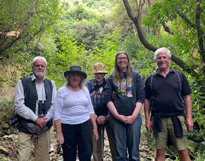 Visitors to the Ecosanctuary!