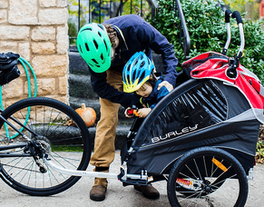 How to ride bikes with Kids